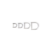 Dカン 13／15／20／25mm ネジ式 キーホルダー金具 アクセサリーパーツ 手芸用品 ハンドメイド 手作り D環 Dリング
