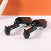 シューキーパー シューズストレッチャー 2個セット 1足分 レディース メンズ 型崩れ防止 しわ伸ばし サイズ調節可能 シューズケア用品 靴ケア 固定 革靴 パンプス