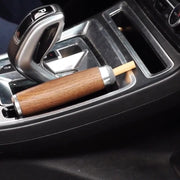 携帯灰皿 喫煙グッズ シガータイプ 葉巻型 木製 水洗い可 ポータブル 吸い殻入れ 火消し 持ち運び 室内 車内 野外