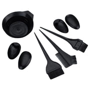 ヘアカラー 道具 5点セット カラーリング 髪染め コーム ブラシ カップ イヤーキャップ 毛染め セルフケア 自宅用