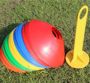 マーカーコーン フラット 単品 1枚 ディスクマーカーコーン ソフト ミニマーカーコーン スポーツコーン トレーニング サッカー フットサル 陸上競技 ドリブル 練習 目印 スポーツ用品 備品