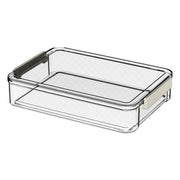 書類収納ケース A4サイズ 蓋付き クリア 透明 浅型 深型 保管 整理整頓 防水 収納ボックス レターケース 箱