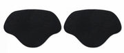 かかとパッド 同色4枚セット 2ペア 単品 片方 靴擦れ防止パッド かかとクッション 滑り止め 靴擦れ対策 かかと保護 踵 修理 ソフト 貼るだけ カラバリ豊富