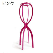 ウィッグスタンド ウィッグホルダー 帽子スタンド 組み立て式 かつらスタンド かつら台 型崩れ防止 展示 保管 収納 ウィッグ掛け 帽子掛け ディスプレイ