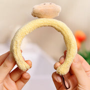 リストバンド 洗顔用 単品 1個 片手用 吸水 洗面用 バンド 手首 ウォッシュバンド 袖口 腕 メイク落とし 袖濡れ防止 服濡れ防止 クッキー ビスケット 可愛い シンプル レディース 女性