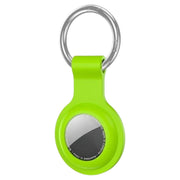 AirTag用カバー AirTag用ケース エアタグカバー キーリング付き くすみカラー ペット 犬 猫 イヌ ネコ キーホルダー 落下防止 紛失防止 シリコン ソフト カラバリ豊富