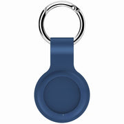 AirTag用カバー AirTag用ケース エアタグカバー キーリング付き くすみカラー ペット 犬 猫 イヌ ネコ キーホルダー 落下防止 紛失防止 シリコン ソフト カラバリ豊富