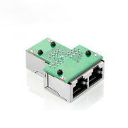 LANケーブルコネクタ パソコン周辺機器 PCケーブル 延長コネクタ RJ45 中継 2分岐 二股 プラグ メス カラフル カラバリ豊富