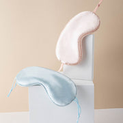 アイマスク アイピロー 無地 サテン調 安眠グッズ 旅行 トラベル 昼寝 快眠 レディース メンズ ユニセックス 男女兼用 おしゃれ シンプル