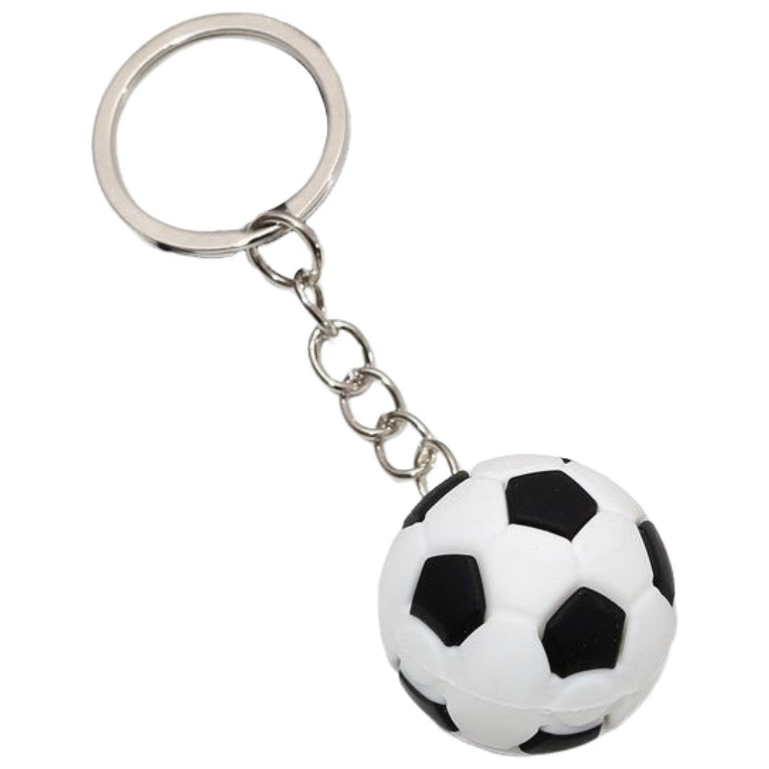 キーホルダー ボール 単品 1個 キーリング サッカー バスケット テニス バレー ラグビー スポーツ 球技 運動部 部活動 クラブ チーム おしゃれ かわいい お揃い ギフト プレゼント 贈り物