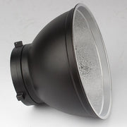 ストロボリフレクター 18cm 撮影機材 各種ライト用 ランプシェード 反射板 スタジオ撮影 ストロボアクセサリー