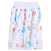 おねしょケット おねしょパンツ おねしょシーツ ベビー キッズ 子供 赤ちゃん 腹巻付き 洗える かわいい トイトレ オムツ外し ねんね おねしょ対策 スカート 男の子 女の子 ウサギ 恐竜 ネコ 動物 アニマル