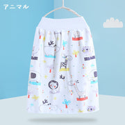 おねしょケット おねしょパンツ おねしょシーツ ベビー キッズ 子供 赤ちゃん 腹巻付き 洗える かわいい トイトレ オムツ外し ねんね おねしょ対策 スカート 男の子 女の子 ウサギ 恐竜 ネコ 動物 アニマル