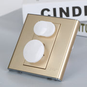 コンセントキャップ 20個セット コンセントカバー コンセントガード 2つ穴 3つ穴 ベビー用品 セーフティーグッズ 赤ちゃん ベビー 乳幼児 ペット いたずら対策 ほこり除け 感電防止 簡単 便利 シンプル 白 ホワイト