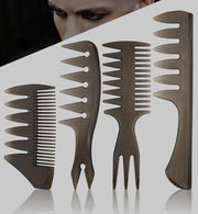 コーム くし 6本セット メンズ ヘアブラシ 櫛 手櫛感 メッシュコーム スタイリング ヘアセット 粗目 粗め オールバック ツーブロック リーゼント ジェル ポマード ヘアケア用品