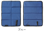 折りたたみクッション 四つ折り 八つ折り アウトドア用品 ブルー グレー ブラック オックスフォード シンプル 持ち運び可能