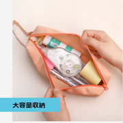 ペンケース 筆箱 子供 大人 男性 女性 男女兼用 文房具 日用品雑貨 筆記具 文具 小物入れ 収納 キャンバス 無地 単色 英字ロゴ ボーダー柄 ストラップ シンプル かわいい おしゃれ