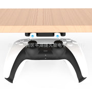 コントローラースタンド テーブル下 机下 両面テープ 貼り付け 簡単設置 穴あけ不要 整理 PS4 PS5 コントローラー 黒 ブラック