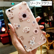 スマホケース スマホカバー iPhoneケース 12 12Pro 12ProMax 12mini 13 14 plus 花 フラワー 上品 エレガント アイフォン 携帯ケース 保護ケース 背面保護 傷防止 おしゃれ かわいい アイホン