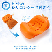 冷感タオル クールタオル ケース付き 冷却タオル ひんやりタオル カラビナ付き 30×100cm キッズ 子ども 大人 アイスタオル 持ち運びしやすい 携帯 便利 アウトドア 大会 試合 スポーツ ジョギング 運動 携帯 無地 単色 シンプル
