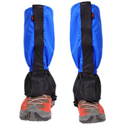ゲイター 登山 1ペア アウトドア レッグカバー ロングスパッツ ロングゲイター トレッキング マジック テープ 泥 雨 雪 対策 レギンス 撥水 防水 カラバリ豊富 おしゃれ レディース メンズ 女性 男性 大人