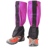 ゲイター 登山 1ペア アウトドア レッグカバー ロングスパッツ ロングゲイター トレッキング マジック テープ 泥 雨 雪 対策 レギンス 撥水 防水 カラバリ豊富 おしゃれ レディース メンズ 女性 男性 大人