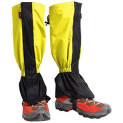 ゲイター 登山 1ペア アウトドア レッグカバー ロングスパッツ ロングゲイター トレッキング マジック テープ 泥 雨 雪 対策 レギンス 撥水 防水 カラバリ豊富 おしゃれ レディース メンズ 女性 男性 大人