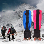 ゲイター 登山 1ペア アウトドア レッグカバー ロングスパッツ ロングゲイター トレッキング マジック テープ 泥 雨 雪 対策 レギンス 撥水 防水 カラバリ豊富 おしゃれ レディース メンズ 女性 男性 大人