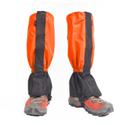 ゲイター 登山 1ペア アウトドア レッグカバー ロングスパッツ ロングゲイター トレッキング マジック テープ 泥 雨 雪 対策 レギンス 撥水 防水 カラバリ豊富 おしゃれ レディース メンズ 女性 男性 大人