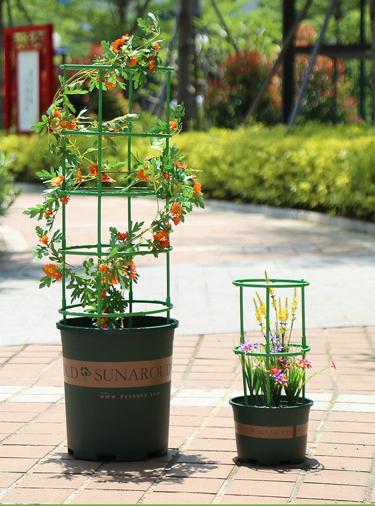 園芸用支柱 リング支柱 組み立て式 2段 植木鉢用 花 商品画像3