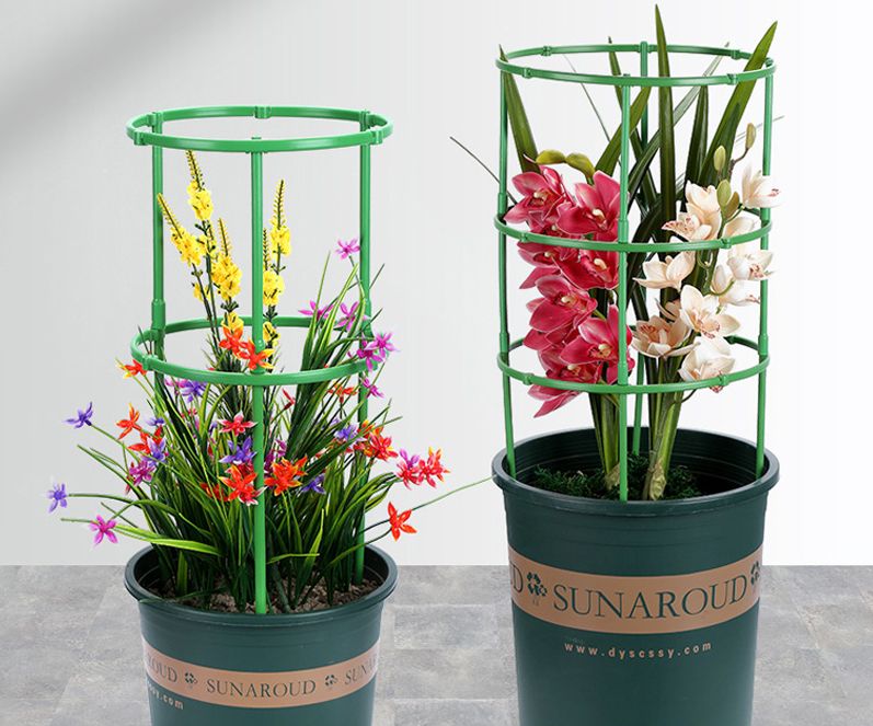 園芸用支柱 リング支柱 組み立て式 2段 植木鉢用 花 商品画像4