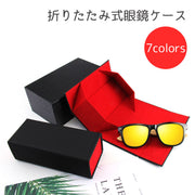 眼鏡ケース 折りたたみ式 眼鏡 サングラス メガネケース 眼鏡入れ 持ち歩き 携帯 コンパクト 収納 メガネ収納 老眼鏡 ブルーライトメガネ