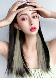 ワンタッチエクステ 部分ウィッグ レディース 女性 単品 エクステ つけ髪 つけ毛 ヘアアレンジ メッシュ ストレート カラーチェンジ ヘアピース エクステンション ワンタッチ コスプレ おしゃれ シンプル お出かけ