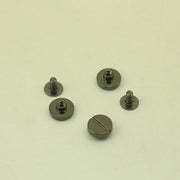 スタッドリベット ネジバックリベット レザースタッド ニップルリベット クラフト パーツ レザークラフト 留め具 バックル ハンドメイド DIY 材料 おしゃれ