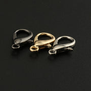 カニカン 4個セット 金具 ハンドメイド 手芸用品 手作り DIY ナスカン チェーン留め アクセサリーパーツ シンプル 交換 ゴールドカラー シルバーカラー 金色 銀色