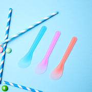 スパチュラ 10個セット フェイスクリーム用 アイクリーム用 メイク道具 化粧用品 ヘラ スティック スプーン すくう 取る スクープ ソフト 柔らかい