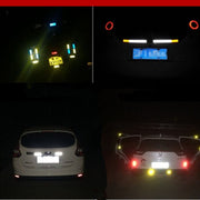 反射テープ 警告テープ 安全保護用品 蛍光反射 反射ステッカー 反射板 5cm×3m 安全警告 夜間 屋外 事故防止 駐車 車 バイク 自転車 工事現場