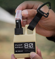 スプレーボトル 携帯用スプレー 80ml アルコール対応 詰替え容器 スプレー容器 霧吹き ストラップ付き カラビナ付き 消毒液 ミスト