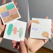 ネイルペーパー 50枚 ネイルパレット ネイル パレット ネイルツール ネイル用品 ミキシング 使い捨て 絵の具 色試験紙 お試し カラーチェック