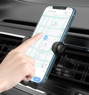 車用スマホホルダー 車載ホルダー エアコン吹き出し口取り付け 車載用 スマホスタンド 360°回転 180°角度調整 伸縮式 簡単取り付け スタイリッシュ シンプル カー用品 カーアクセサリー 車用品