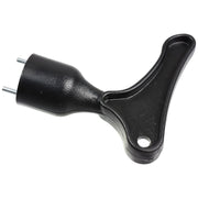 ゴルフスパイクレンチ ゴルフシューズ用 ゴルフレンチ 交換レンチ 鋲交換 取り外し 2ピン 工具 便利 ネジ ピン ゴルフ用品 ゴルフグッズ メンテナンス用品 黒
