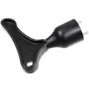 ゴルフスパイクレンチ ゴルフシューズ用 ゴルフレンチ 交換レンチ 鋲交換 取り外し 2ピン 工具 便利 ネジ ピン ゴルフ用品 ゴルフグッズ メンテナンス用品 黒