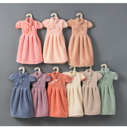 ハンドタオル ドレスタオル 手拭き 吊り下げ ふわふわ かわいい 商品画像4