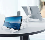 タブレットスタンド iPadスタンド スマホスタンド タブレットホルダー ブックスタンド 卓上スタンド 折りたたみ式 コンパクト 角度調節可 持ち運び 滑り止め付き 携帯 持ち歩き 単色 無地 シンプル スタイリッシュ 便利グッズ