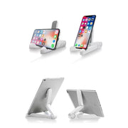 タブレットスタンド iPadスタンド スマホスタンド タブレットホルダー ブックスタンド 卓上スタンド 折りたたみ式 コンパクト 角度調節可 持ち運び 滑り止め付き 携帯 持ち歩き 単色 無地 シンプル スタイリッシュ 便利グッズ