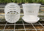 植木鉢 オーキッドポット 園芸用品 ガーデニング 穴あき 胡蝶蘭 多肉植物 観葉植物 プランター フラワーポット 屋内 屋外 クリア 透明