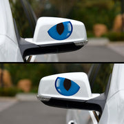 カーステッカー ボディステッカー 左右2枚組 車用ステッカー デカール シール カーアクセサリー サイドミラー 装飾 デコレーション 外装 眼 目 猫の目 カー用品 傷隠し キズ隠し バイクステッカー 自動車用品 全車ステッカー
