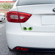 カーステッカー ボディステッカー 左右2枚組 車用ステッカー デカール シール カーアクセサリー サイドミラー 装飾 デコレーション 外装 眼 目 猫の目 カー用品 傷隠し キズ隠し バイクステッカー 自動車用品 全車ステッカー