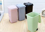 ゴミ箱 蓋つき ミニダストボックス コンパクト デスクトップ 卓上 キッチン 机 ごみばこ 小さい 寝室 リビング インテリア 小型 小物入れ 整理整頓 収納 ふたつき シンプル おしゃれ スタイリッシュ 便利