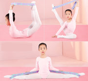 エクササイズバンド ストレッチストラップ トレーニングチューブ ゴムバンド 子供 大人 ヨガストレッチ ヨガベルト フィットネスバンド エクササイズ トレーニング 筋トレ ナンバー入り 数字入り イラスト入り ループ 柔軟トレーニング 自宅 室内